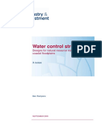 Water Control Structure Review