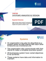 Systems Analysis & Design: System Maintenance