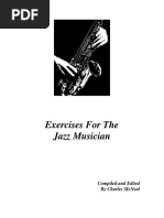 Exercises For Jazz Musician Pdf