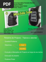 Mochila Solar