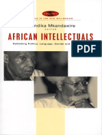 African Intellectuals - Rethinking Politics, Language, Gender and Development - Thandika Mkandawire (Editor)