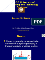 Lecture -10 Beams