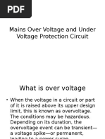 Mains Over Voltage and Under Voltage Protection Circuit