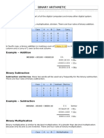 Binary Arithmetic PDF
