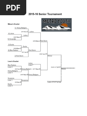 senior tournament bracket  16-17