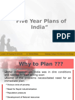 "Five Year Plans of India": Welcome