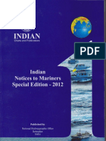 Indian Notices to Mariners Special Edition 2012 Record of Corrections