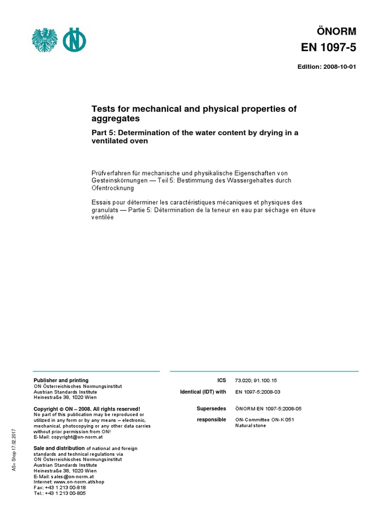 En 1097-5 | PDF | Science | Business