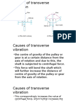 Causes of Transverse Vibration