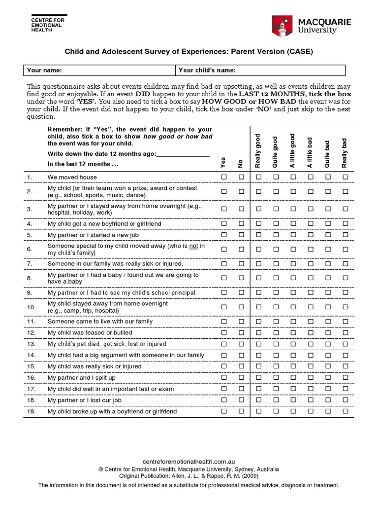 Temperament Questionnaire Pdf Pdf Behavioural Sciences Psychology