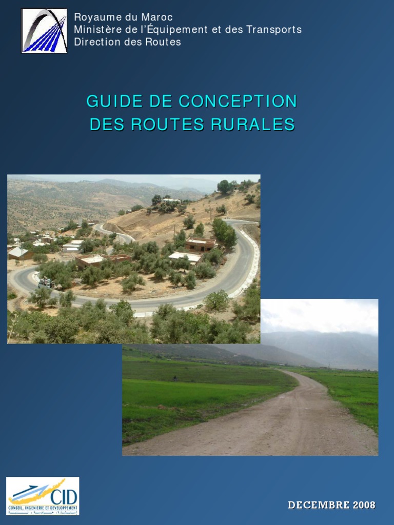 Conception Routière Pdf | Normes De Conception Routière – QNAG