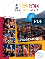 World Choir Games 2014 - Programme PDF