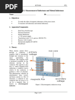 Measuenent of Inductance and Mutual Inductance PDF