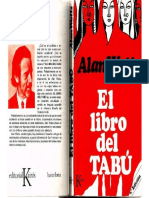 WATTS, Alan. Libro Del Tabu