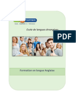 Formation Anglais (1)