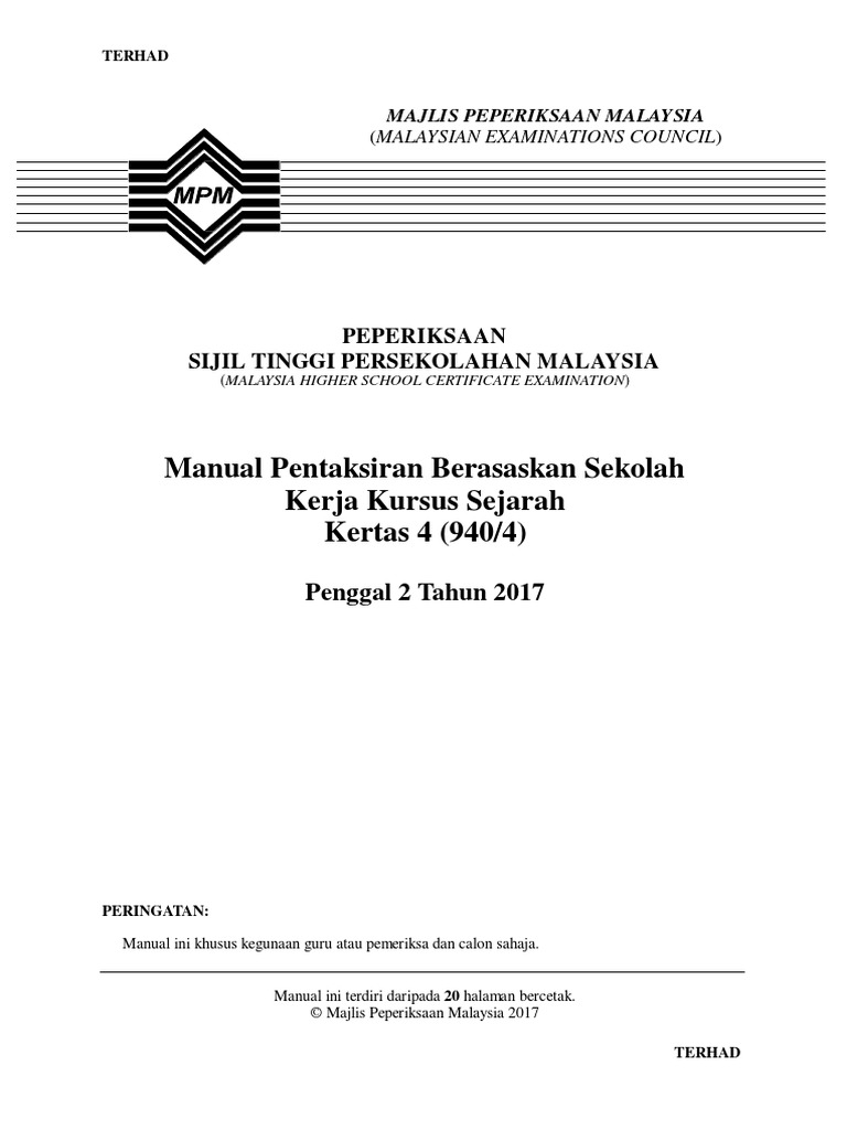Manual Sejarah 9404