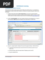 ICAS Network License Configuration