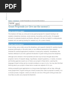 Grant Proposal Template