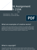 Copyright Assignment 2104