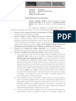 Modelo Escrito de Subsanacion de Observaciones Proceso Tenencia