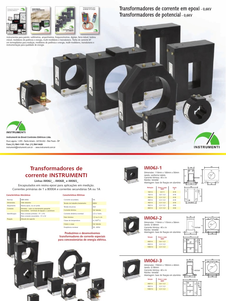 Catalogo3 Instrumenti PDF | PDF | Transformador | Física