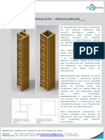 Innova - Formaleta - Graduables - Brochure - 2