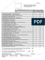 PSC Y Youth Self Report Spanish