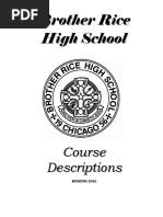 Download Brother Rice Course Descriptions by brotherrice SN339593528 doc pdf