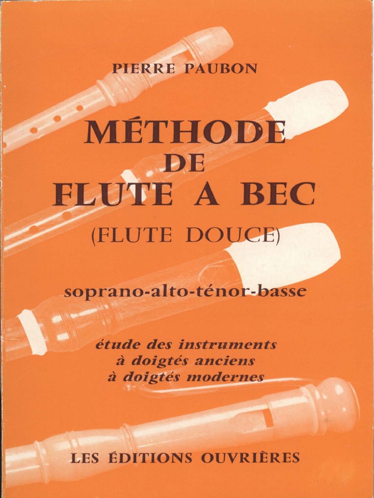 Methode Flute A Bec Gratuite