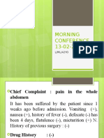 L 42 TH Diffuse Peritonitis DT Hollow Organ Perforation