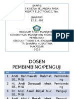 Analisis Kinerja Keuangan PT. Metrodata Electronics