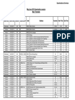 Official British Council Documents For External Examination-Main Timetable - May-June - 2015-24