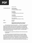 Implementing the President's Border Security and Immigration Enforcement [draft memo]