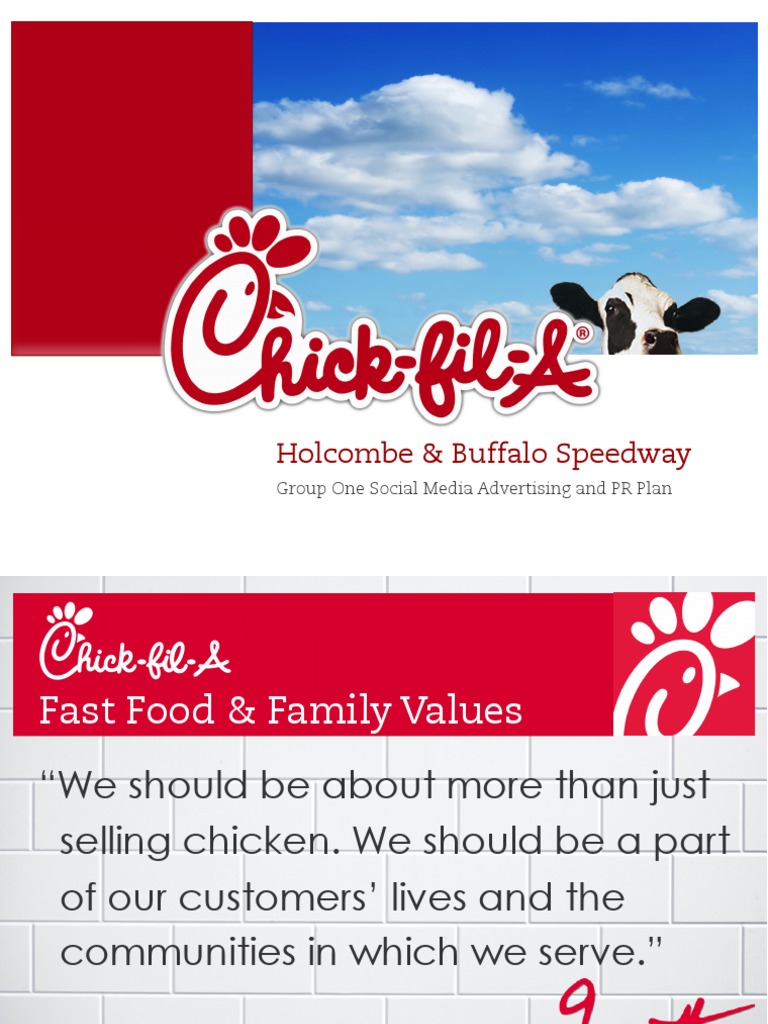 Chick Fil A | PDF | Instagram | Facebook