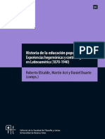 Historia de la educación popular -Elisalde