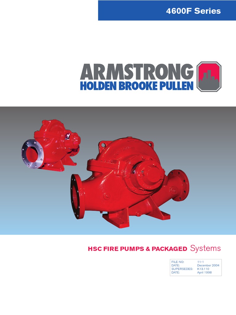 Fire Pump | PDF | Pump | Diesel Engine
