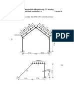 Department of Civil Engineering, IIT Bombay CE317 Structural Mechanics - II Tutorial 4