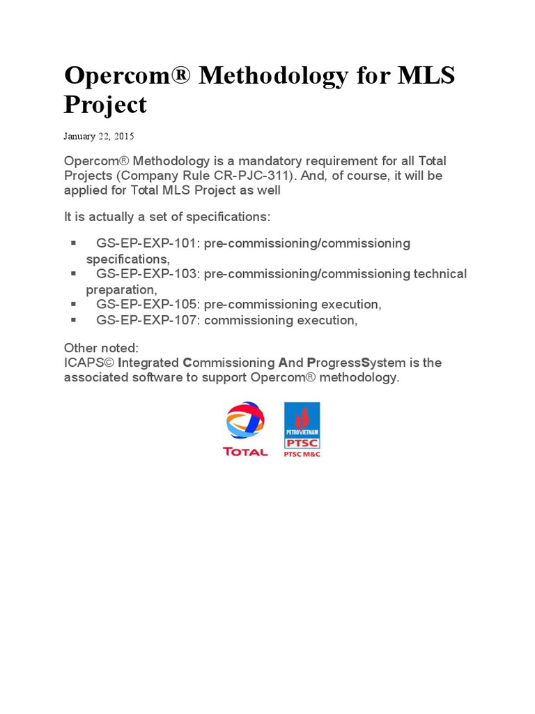The Role of Opercom | PDF | Software Development Process ...