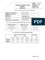 MSDS Ebaselladora