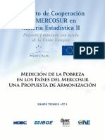 Medicion de La Pobreza en Los Paises Del Mercosur Una Propuesta de Armonizacion