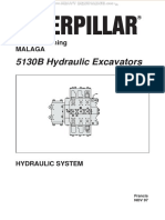 Manual Caterpillar 5130b Hydraulic Excavators Hydraulic System Components Diagrams Schematics Parts PDF