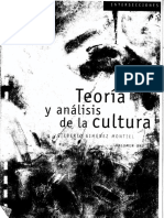 Teoria y Analisis de La Cultura PDF