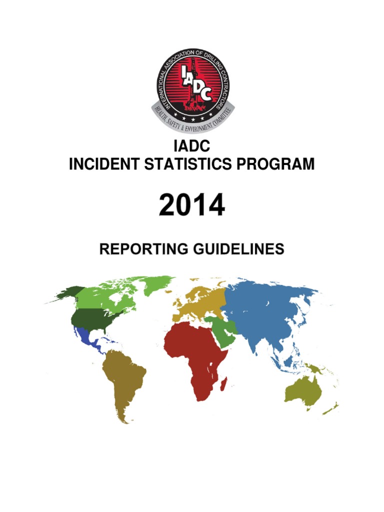 IADC Incident Reporting Guidelines 2014 | PDF