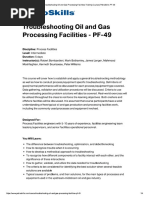 Trouble Shooting Course