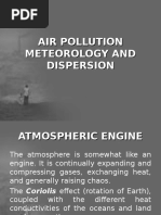 Air - Pollution - Meteorology and Dispersion