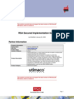 Utimaco: RSA Secured Implementation Guide
