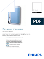 Pure Water or No Water: With Pure Protect Lock