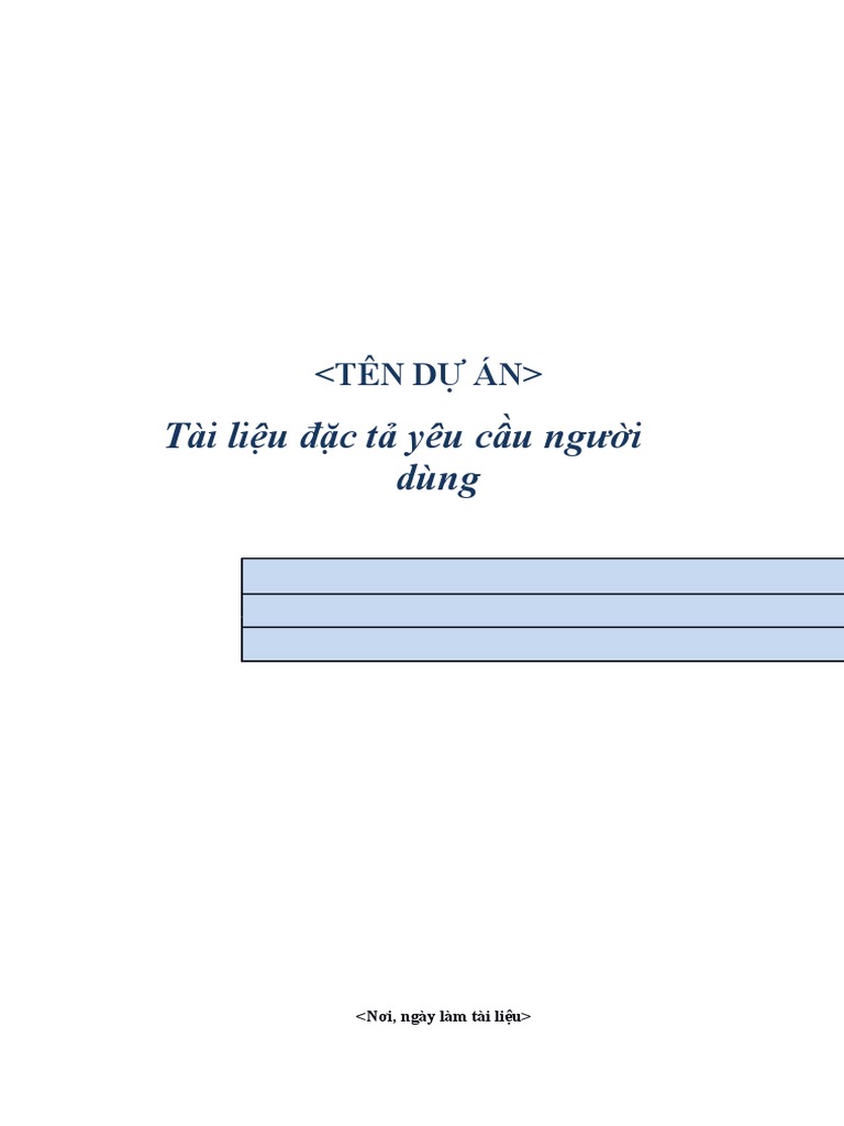 Template URD | PDF