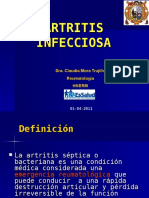 5.dra. Mora - Artritis Infecciosa