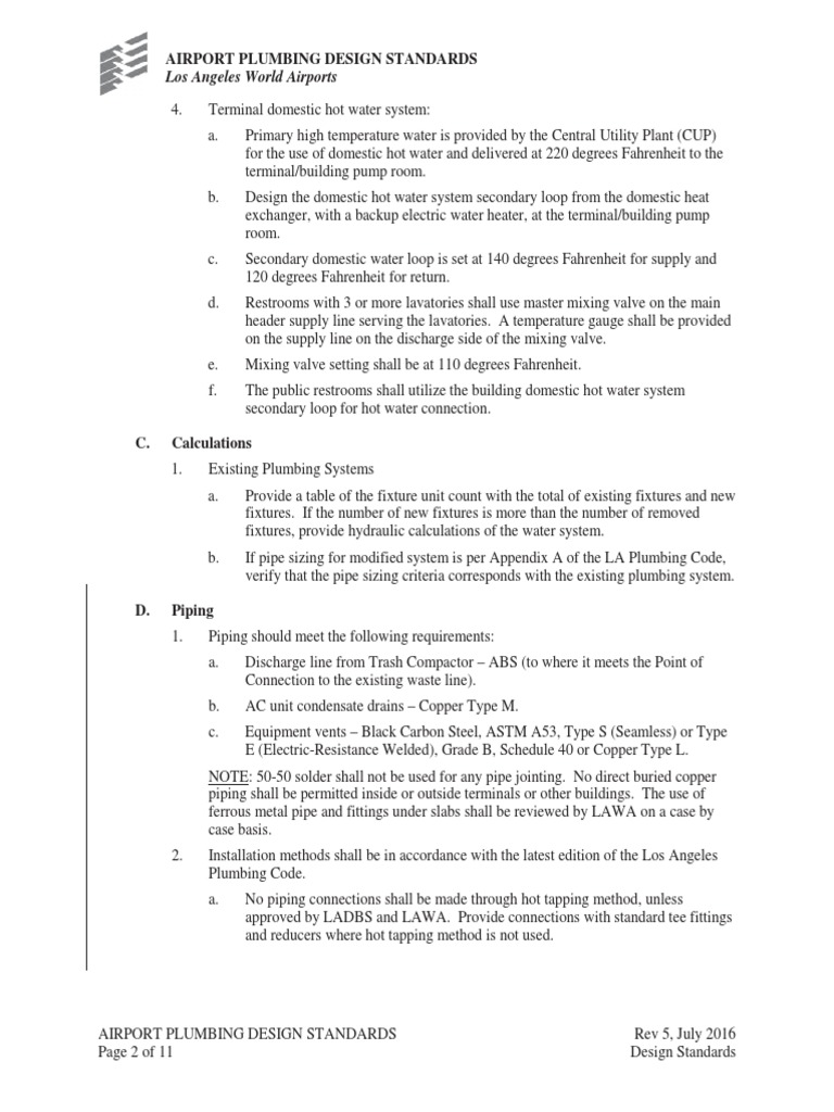los-angeles-world-airports-airport-plumbing-design-standards-pdf